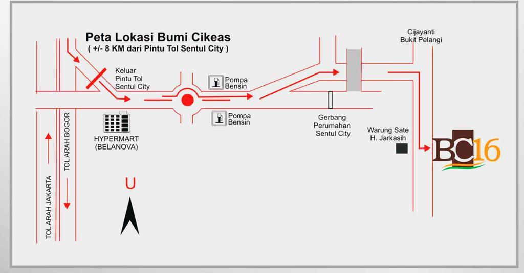 מלון Bumi Cikeas Sentul בוגור מראה חיצוני תמונה
